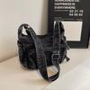 Women's bag retro literary denim mailman bag new campus commuter messenger bag shoulder bag
