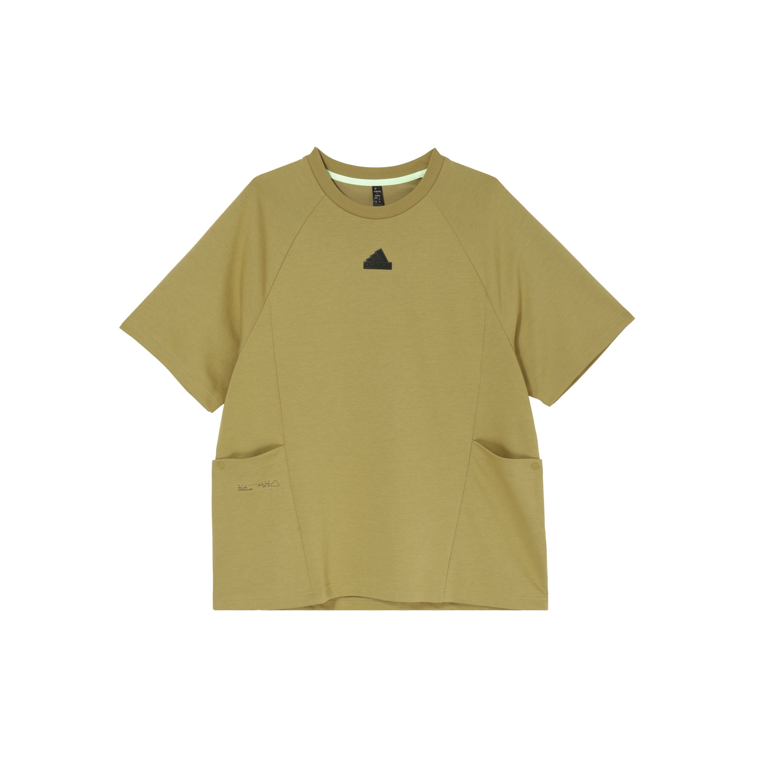 

Adidas TH Utility Sports Casual Short Sleeve T-Shirt Men Tops Khaki-Brown JI8665 L