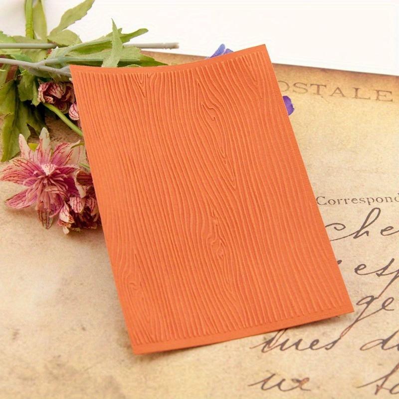 1PC 3D Embossed Folder for DIY Relief Craft Making Tree Print Pattern Background Greeting Card Scrapbooking No Stamp Metal
