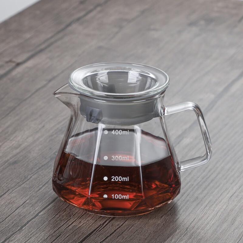 Shangqi Pour-Over Glass Coffee Maker Set