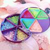 Multi-Color Rhinestone Sorting Tray Stackable  Painting Storage Tray  DIY  Painting