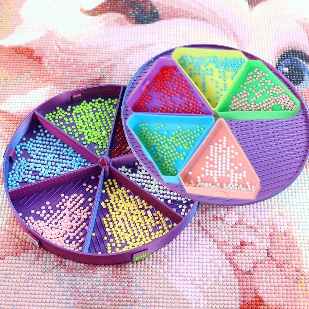 Multi-Color Painting Tray Stackable Painting Storage Tray DIY Painting