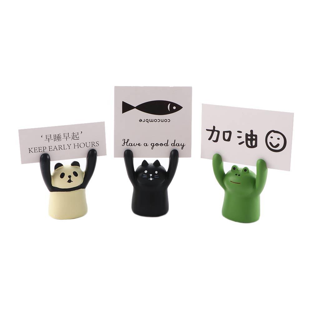 Lovely Picture Clip Message Photo Holder Cat Panda Card Holder Memo Clip Memo Holder Photo Clip