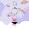 K-Pop Straykids Skzoo Cute Animation Acrylic Double Sided Keychain Pendant Bag Accessories Diy Accessories Animation Anime
