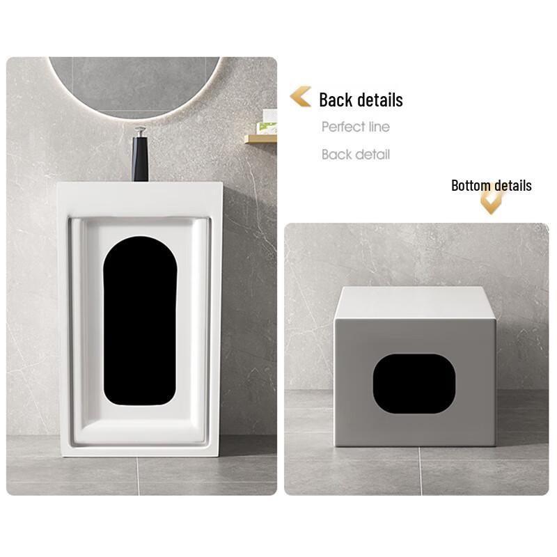 Yixi Floor-Standing Pedestal Sink
