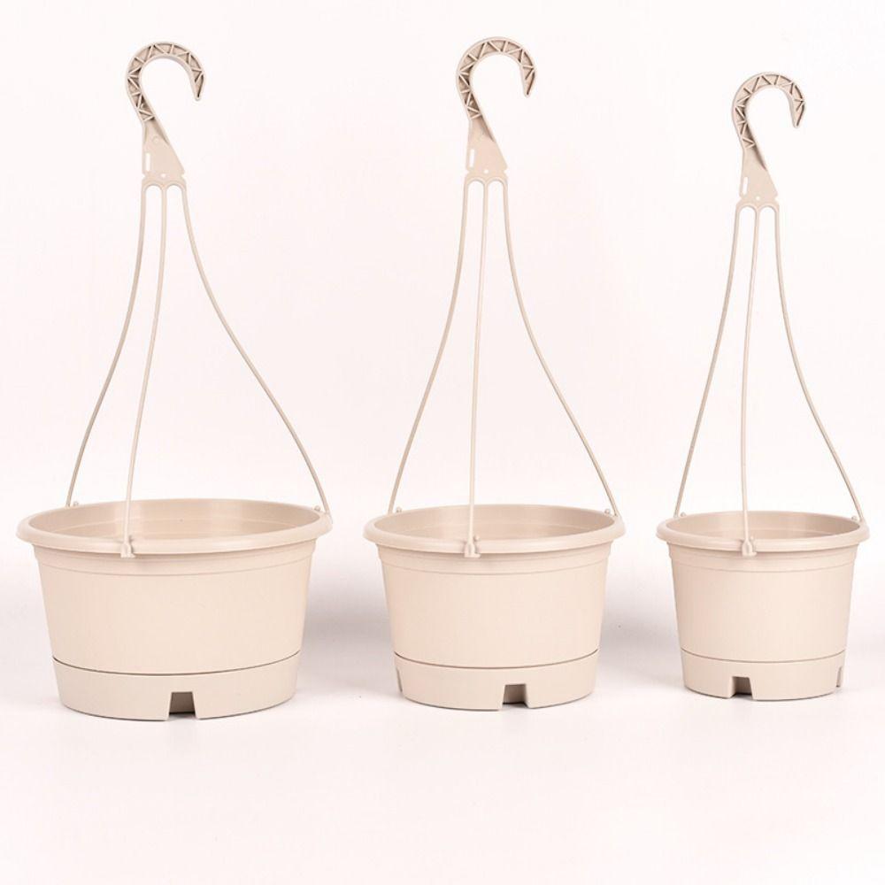 Removable Hanging Basket Round Flower Pots Reusable Wall Hanging Flower Pot Balcony