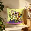 Fashion EEd Edd N Eddyew Cushion Cover Versatile DoubleSided Pillow Case Fit for Sofa Bed Car  Daily Decor