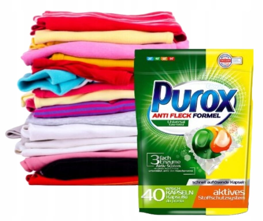 Fabric washing capsules 40 pcs universal
