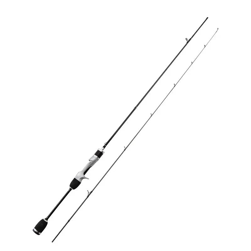 Quick-Adjust Lure Rod Small Bait Finesse System UL Spinning Casting Fishing Rod Carbon Fiber Ultralight 2 Pieces 1.68-1.8m 1-8g For Trout Fishing Rod