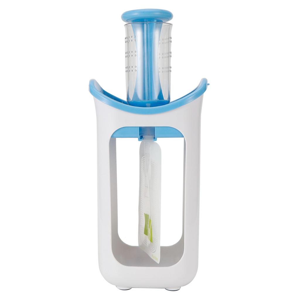 Squeeze Station Presse & Shop System Tragbare Kinder Obst Püree Squeezer Lebensmittel Beutel für