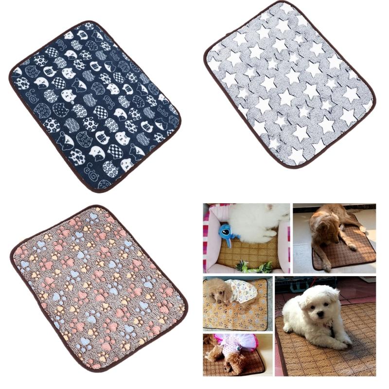 Pet Cooling Bed Large Cats Dog Sleep Bed Indoor Sofa Cats for Indoor Home and Travel Reversible Mat