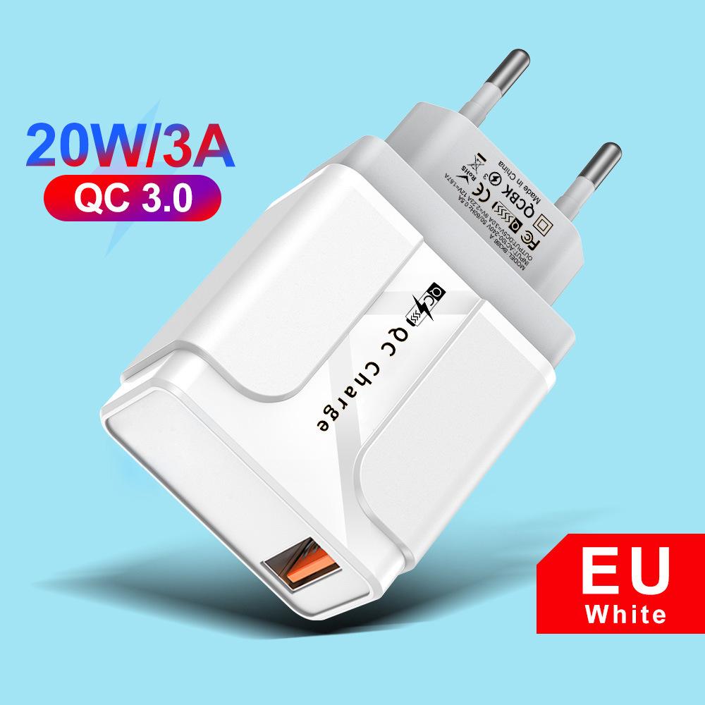 PD33W QC3.0 GaN Multi-Port Fast Charger - 9V/12V European Standard