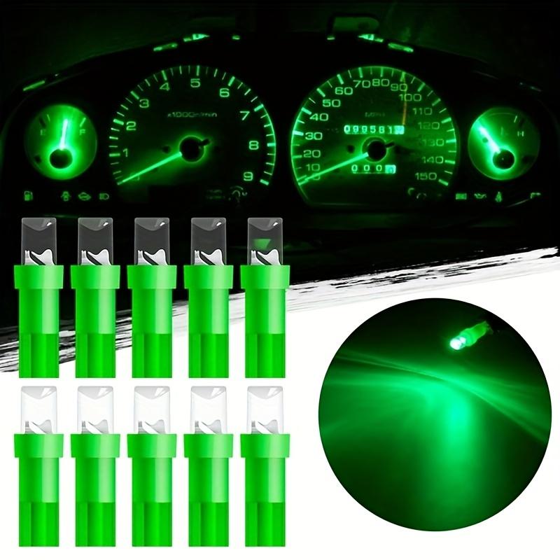 10Pcs/Set T5 LED Car Dash Dashboard Lights Bulbs 7