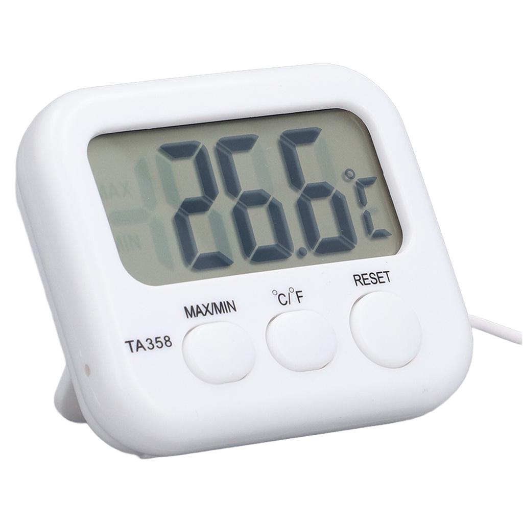 Water Thermometer LCD Digital Display Temperature Measuring Tool for Fish Tank Aquarium