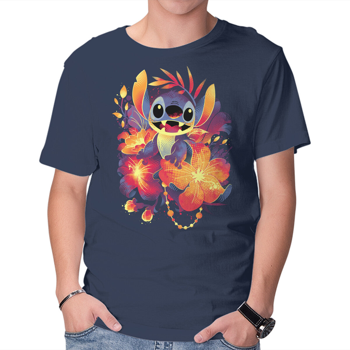 Unisex Crew Neck T-Shirt Loco Experiment Graphic Short Sleeve Casual Tee XXXXL