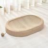 Wear-resistant Cat Paw Board Basin Oval Cat Claw Board Cat Scratching Bed  Sofa Protector