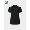 Fila Women's Short Sleeve Knit Polo Shirt