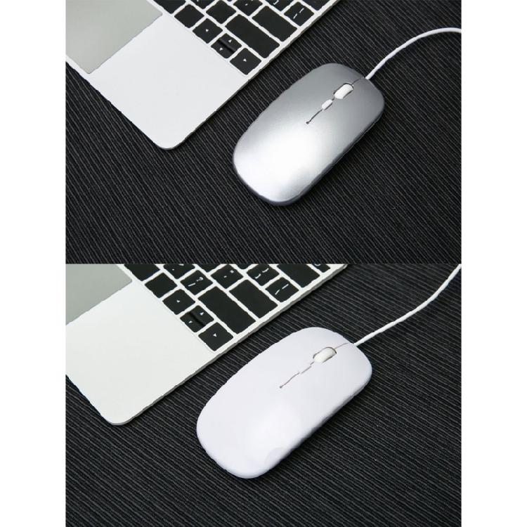 Computer Mouse With Quiet Clicks Technology Type C Cable Comfortable Grip For Professionals Students