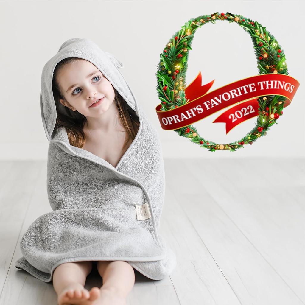 Personalized Baby Cotton Bear Hooded Bath Towel Thick Towel Name Custom Baby Bath Towels