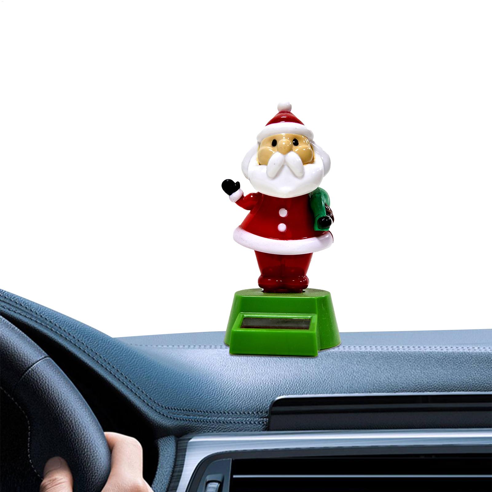 

Car Dashboard Ornaments Collectible Automotive Interior Santa Figure Car Dashboard Ornaments Figure For Truck Sedan Pickup червоний