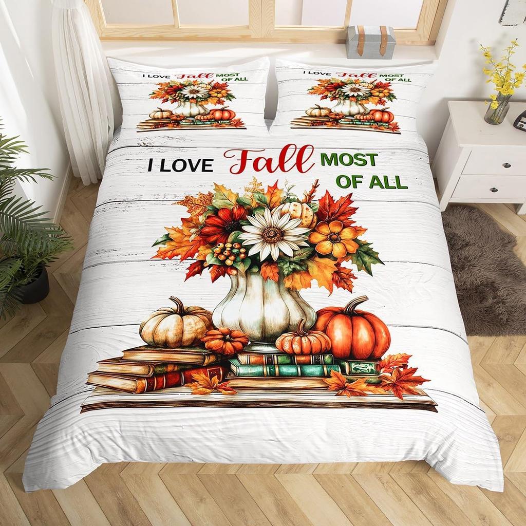 Magic Book King Twin Queen Duvet Cover Set Planet Galaxy Bedding Set Microfiber Star Comforter Cover for Kids Boys Girls Student