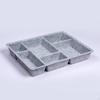 Drawer Organizer Tray 6 Compartments Holder Space Saving Storage Box Separator for Kitchen Home