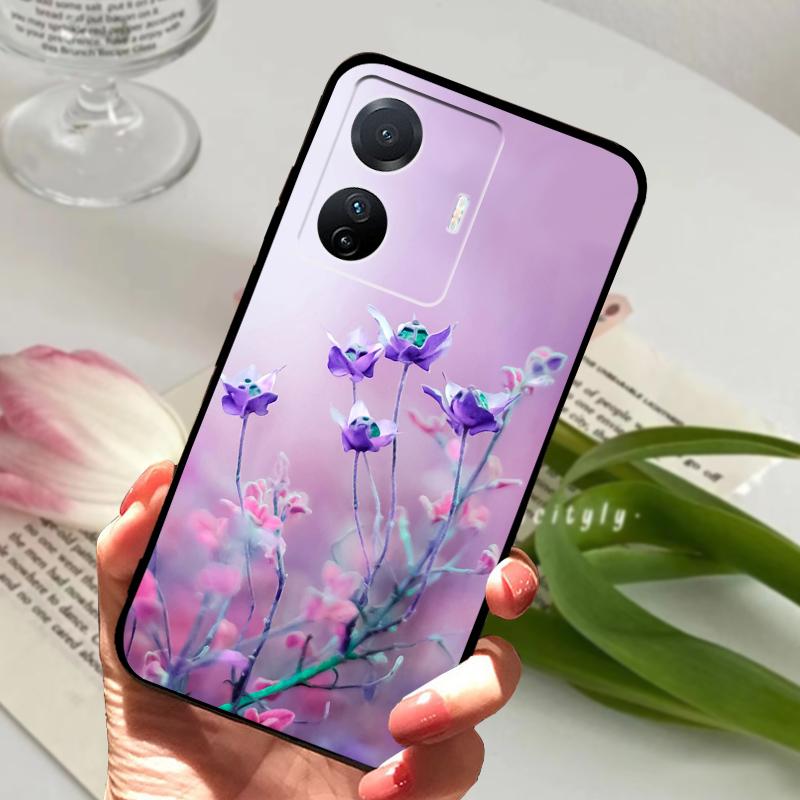 

For Vivo iQOO Z6 5G Case Z6x Thin Shockproof Silicone Black Matte TPU Phone Cover For iQOO Z6 Pro Bumper Shell Z6 Lite Fundas For iQOO Z6 5G