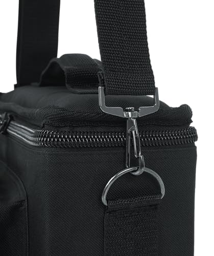 Gator Cases Nylon Carrying Bag for GM Series GM-4 Dynamic Microphones, Holds 4 [Shoulder Strap Included] [Official Japanese Product]