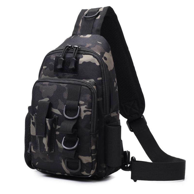 

20L Camo Chest Pack Waterproof Fishing Backpack Multi-Pocket Organizer for Lure Tackle Rod Holder -30°C Cold Proof