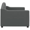 Daybed Dark Grey 80x200 Cm Fabric