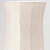 Marui Seito Shigaraki Ware Hechimon Flower Vase, Large, Vertical, White, Hana Kiraku, Granite White-Trimmed Ceramic, MR-1-5524