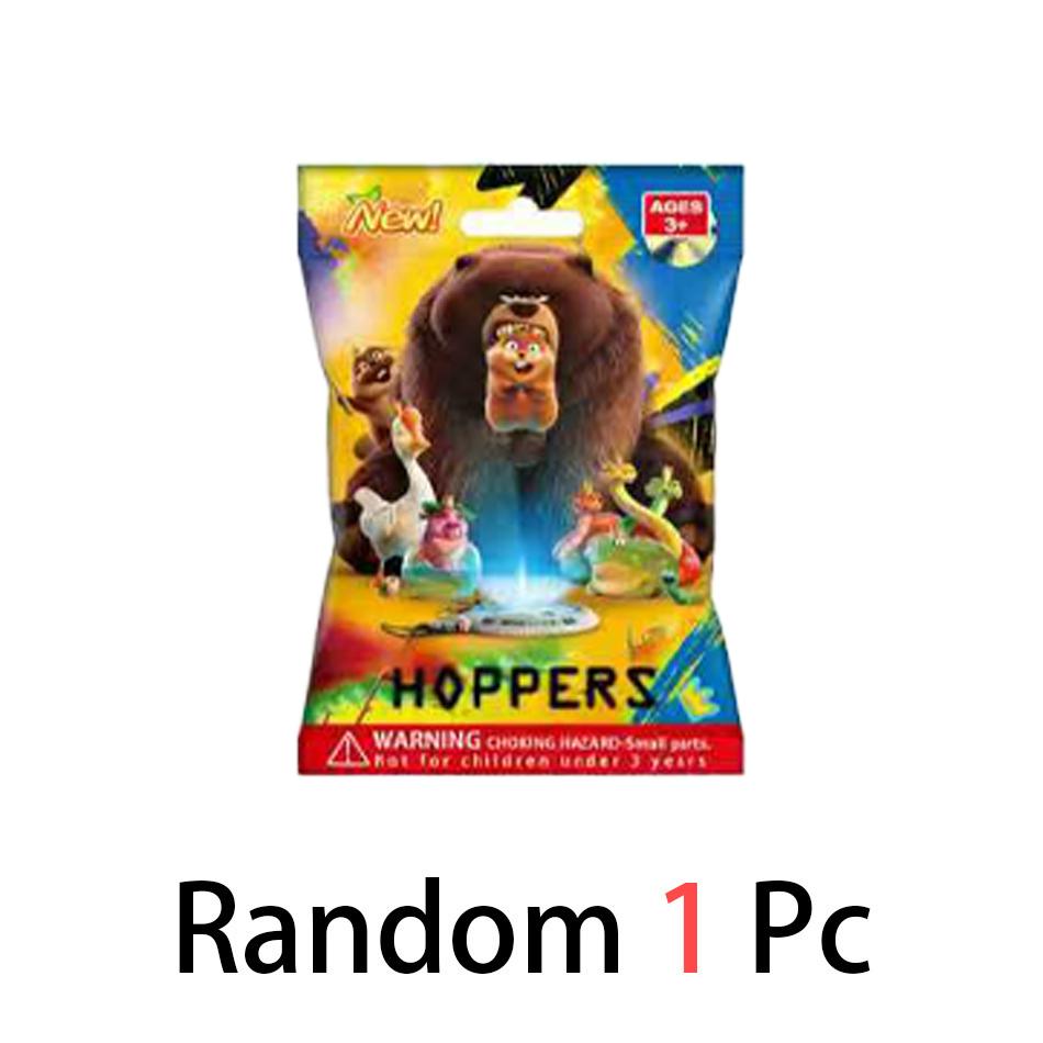 

2026 Коллекция фигурок-орнаментов Hoppers Blind Case Line Animation Фигурки Детский Праздник Подарок Случайный слепой кейс