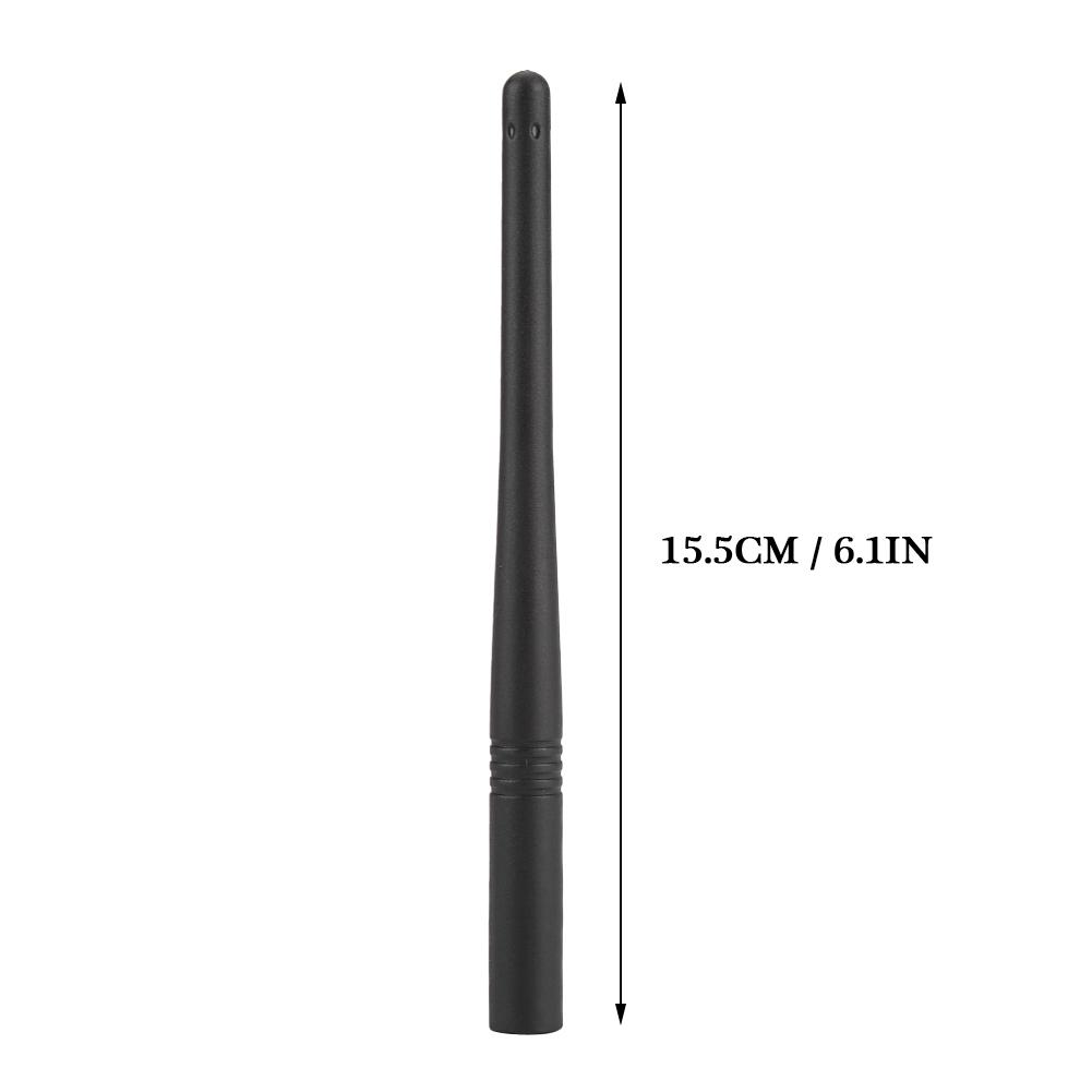VHF High Performance Flexible Stable Signal Soft Rubber Black 15.5cm 2 Pack for VX Series Radios