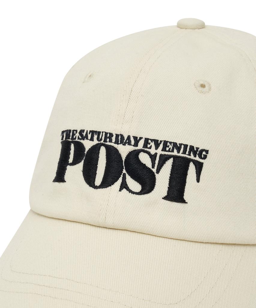 THE SATURDAY EVENING POST Sep Logo Cap_Beige