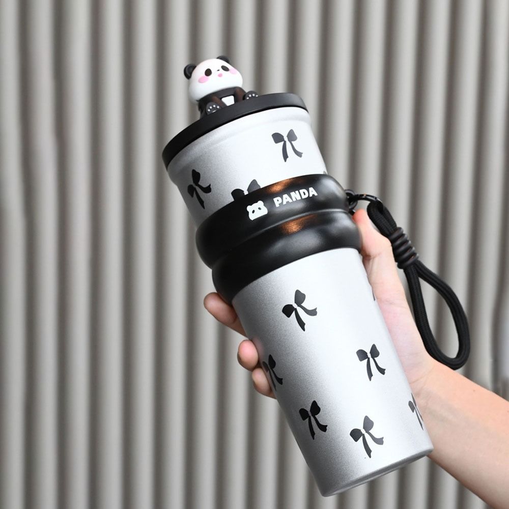 316 Edelstahl Cartoon Panda Vakuumbecher 700ML Kinder Vakuumbecher Büroangestellte