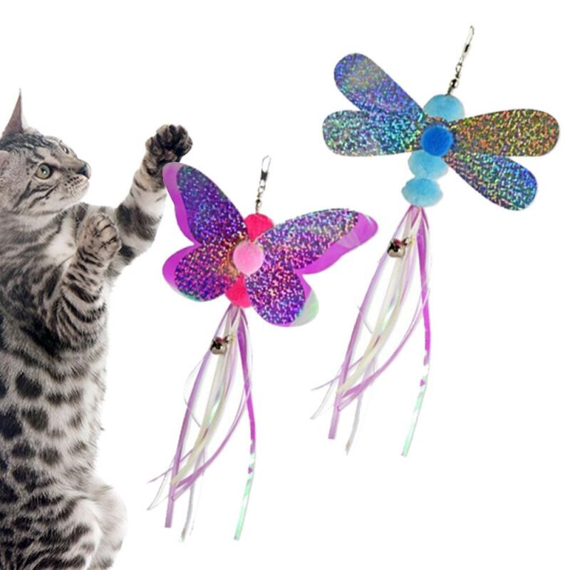 1 holographic insect for fishing rod (choose one design) butterfly