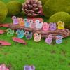 Luminous 50/100Pcs Mini Ducks Moss Microlandscape Miniature Duck Figurines Fairy Garden Accessories Home Decor Glow In The Dark