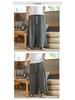 Men's Wide-Leg Ice Silk Culottes - Chinese Style Hanfu Tang Suit Meditation Skirt Pants