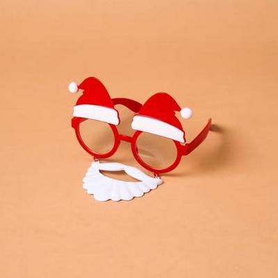 Evde Noel Partisi Gözlükleri Noel Baba Sakalı