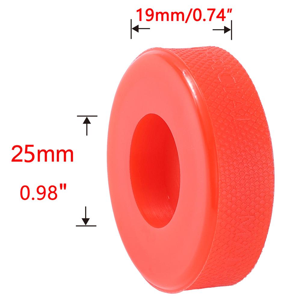 Polyethylene Bottle Jack Pad Protector Adapter Jacking Tool Pinch Weld Side Lifting Disk 20 25 29 37mm Hole 2 - 10t Bottle Jacks