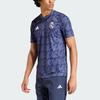 Adidas Real Madrid Pre-Match Jersey With Geometric Pattern Men Tops Dark-Cyan IQ0544