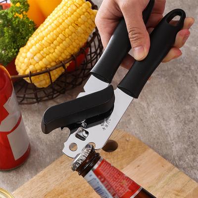 Leicht zu greifender Getränkeflaschenöffner, professionell, praktisch, sicher, handbetätigtes, seitlich geschnittenes Glas