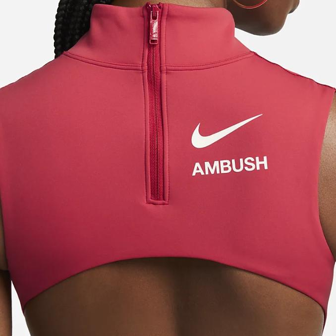 Nike x Ambush Padded Bra Gym Red/Phantom Women Tops DN7602-687