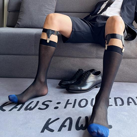 Sock Garters Belt Holders for Men Women Adjustable Non-Slip Sock Strap Suspenders Calf