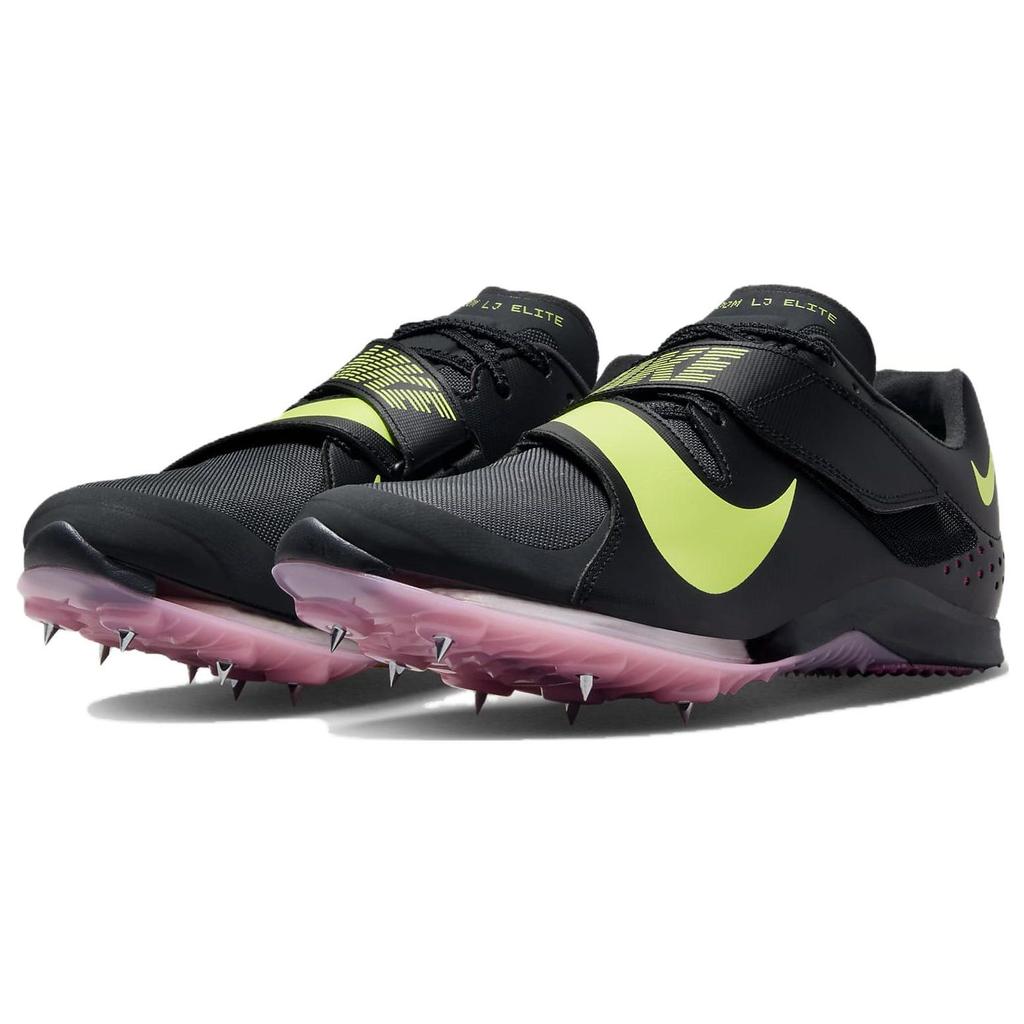 Nike Zoom Long Jump Anthracite Pink Volt Unisex Sneakers Black Fierce-Pink CT0079-001