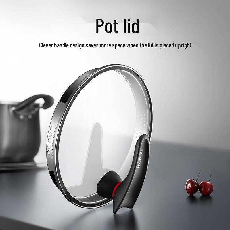 SUPOR Lilla Röda Cirkeln 16cm 304 Rostfritt Stål Mjölkkanna