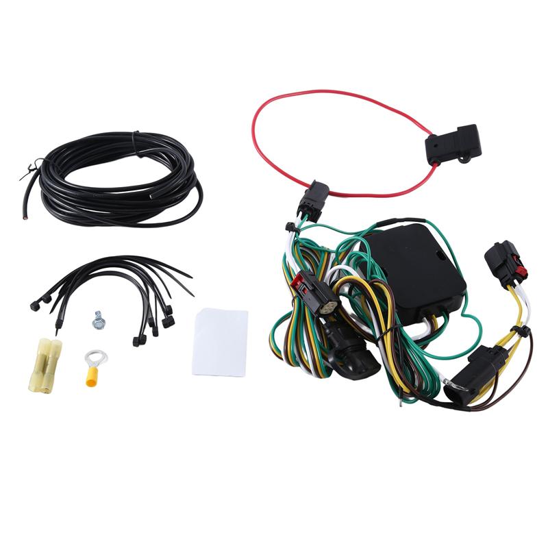 ABLZ-4 Way Trailer Wiring Harness Connector Plug Spare Parts Accessories 56327 118643 For Ford Transit-150/250/350 2015-