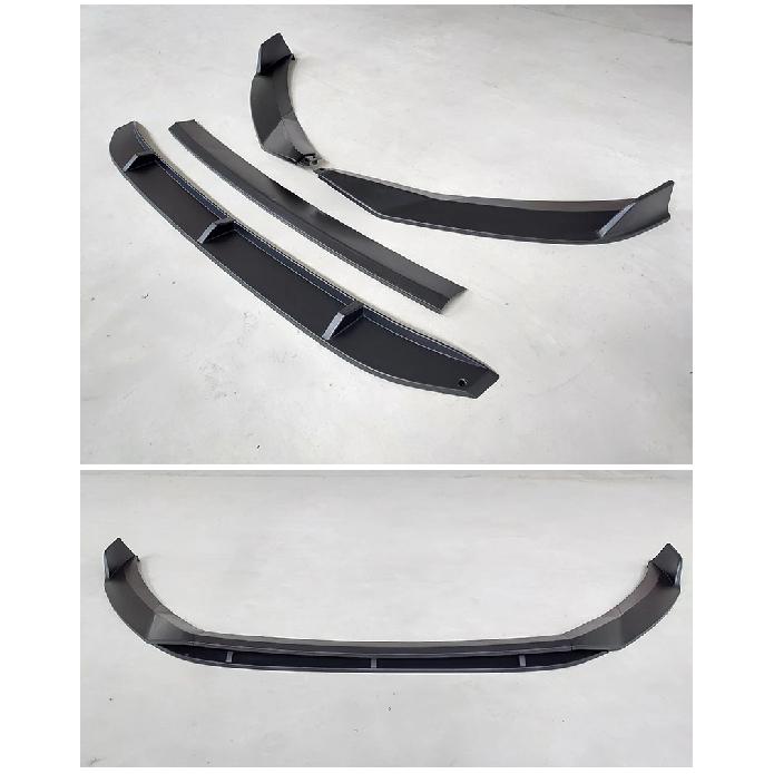 Front Bumper Spoiler Protector Plate Lip Body Kit Carbon Surface Decorative Strip Chin Shovel for Volkswagen ARTEON CC 2019-2024