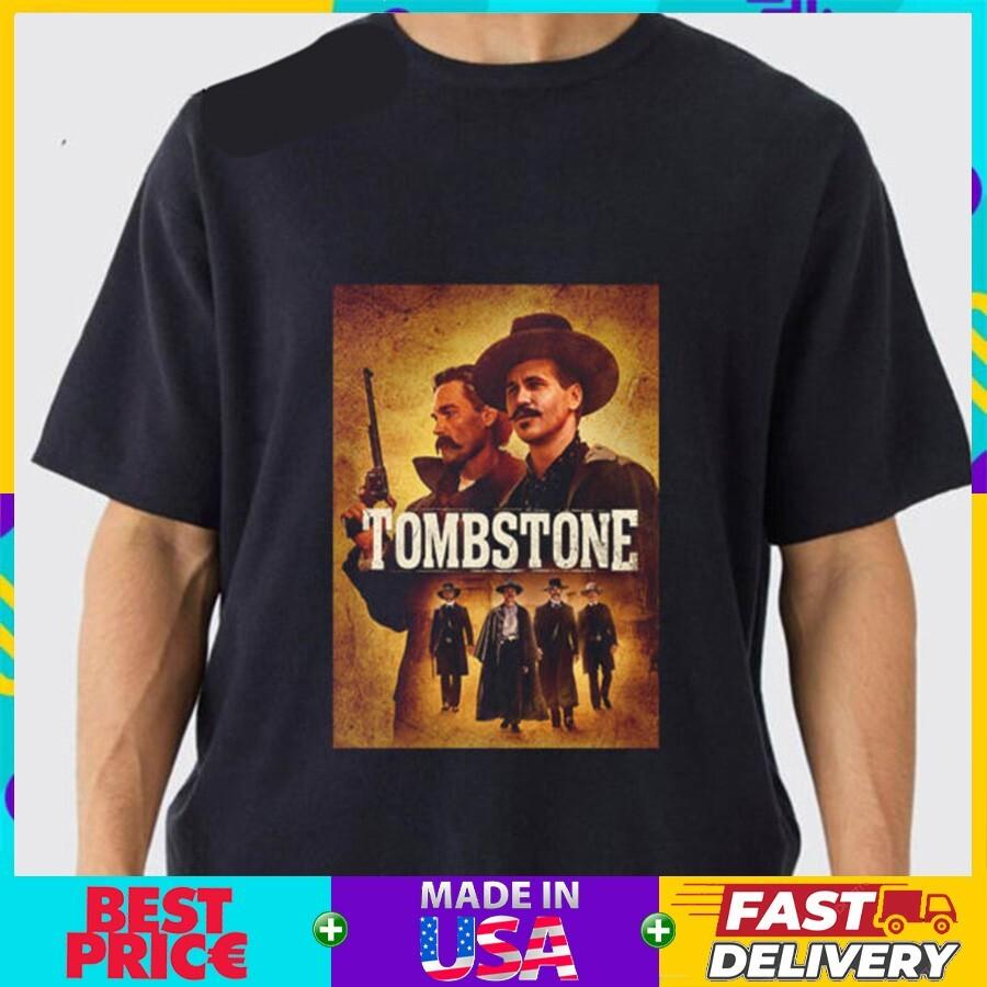 RIP Val Kilmer Film Star Actor Tombstone Movie Unisex T-Shirt Size S-4XL S