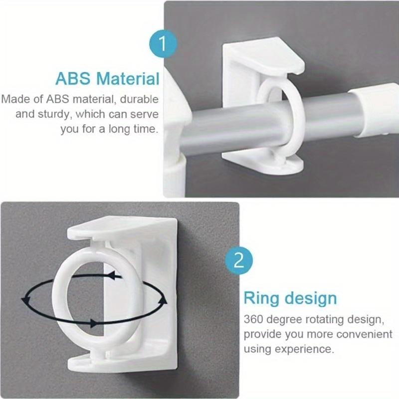 2-Piece Adjustable Rotating Ring Bracket  Free Rotation for Easy Access | Rotating Bracket / Home Installation